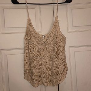 Crochet tank top